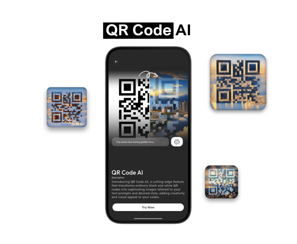 QR Code AI | Ymage | Turn QR code into Captivative Image